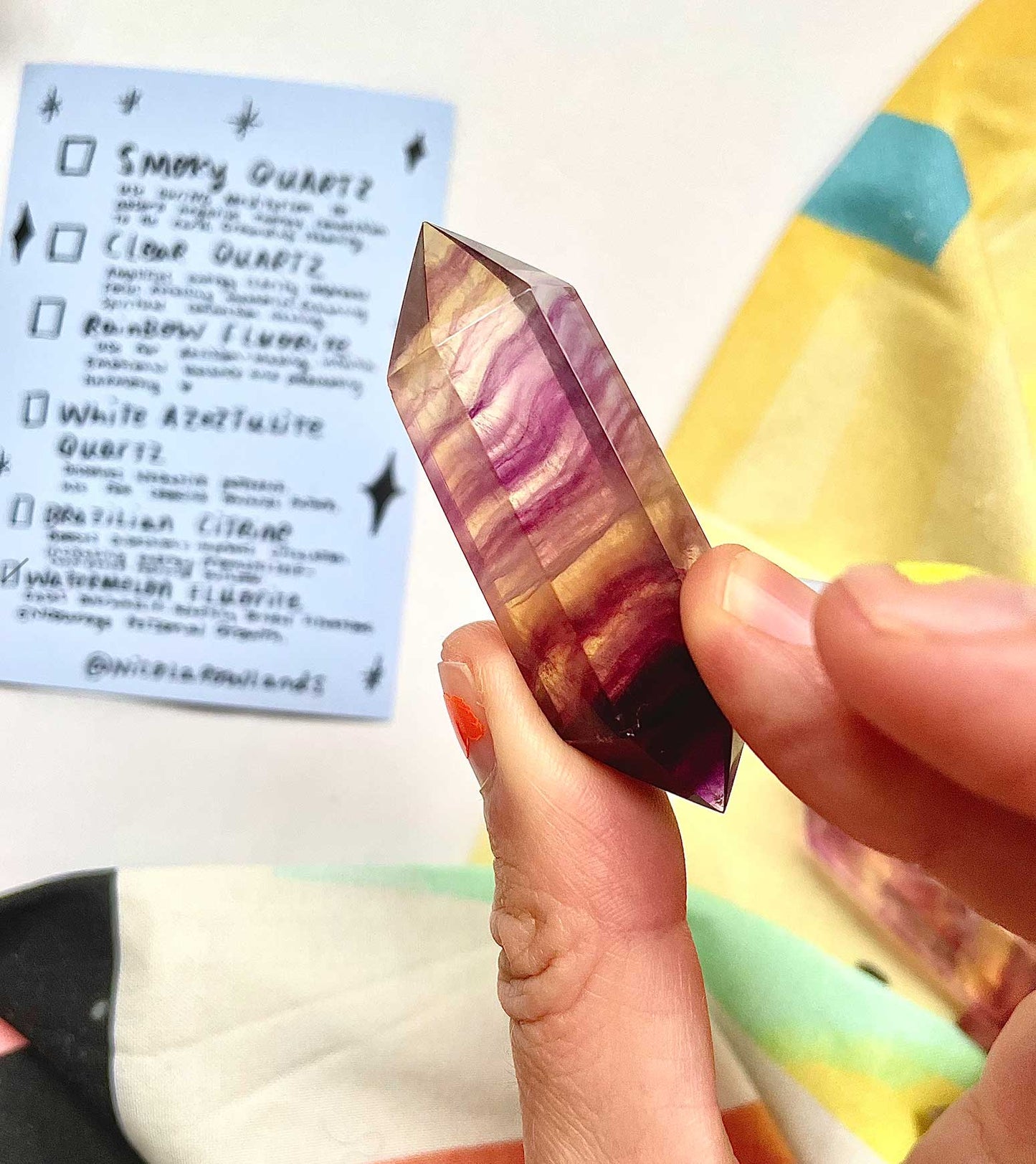 Crystal for making things a little bit better