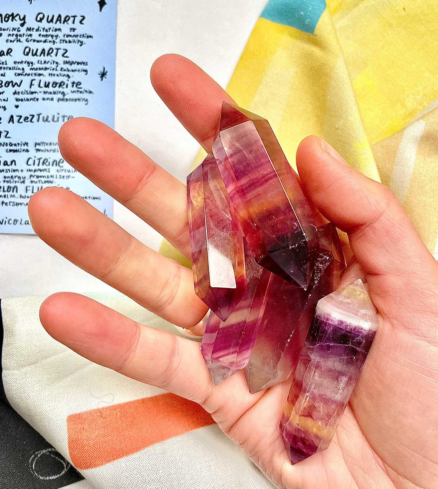 Crystal for making things a little bit better