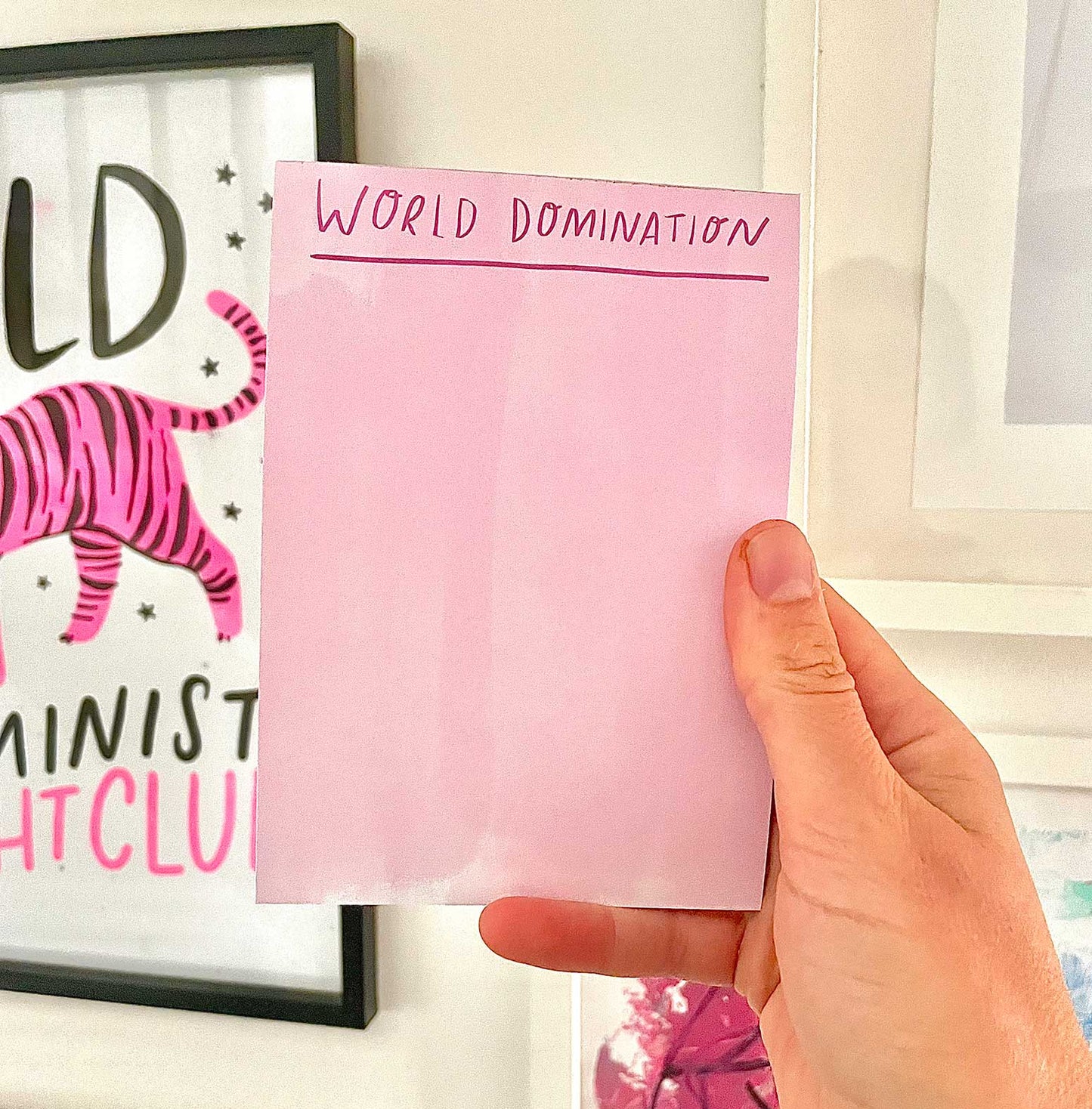 Desk Pad: World Domination