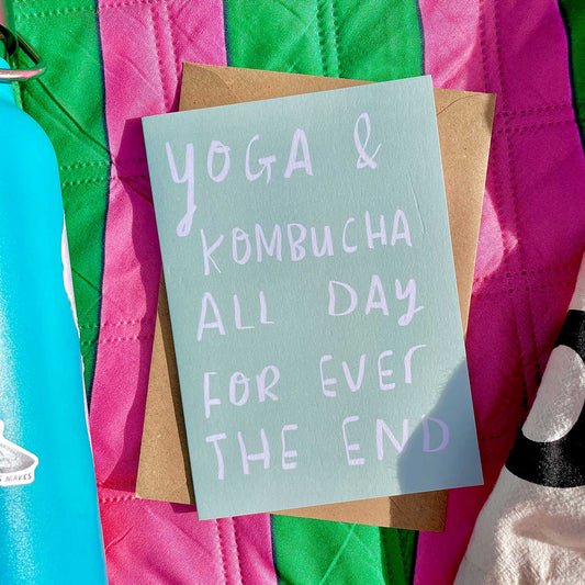 YOGA FOREVER card