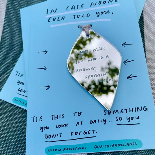 Feel good charm: You make the World a Sparklier Place