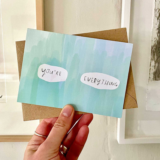 you're everything card