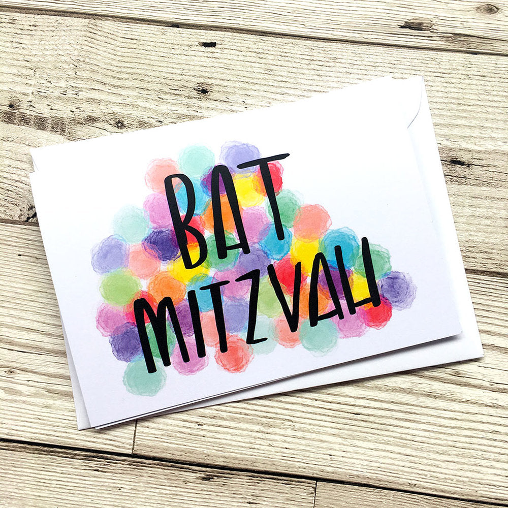 BAR or BAT MITZVAH card