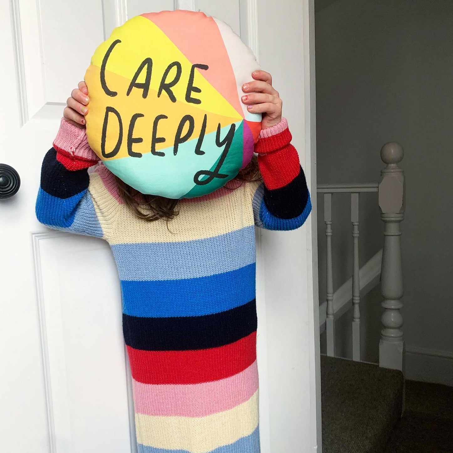 CARE DEEPLY plushie