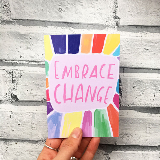 Embrace Change card