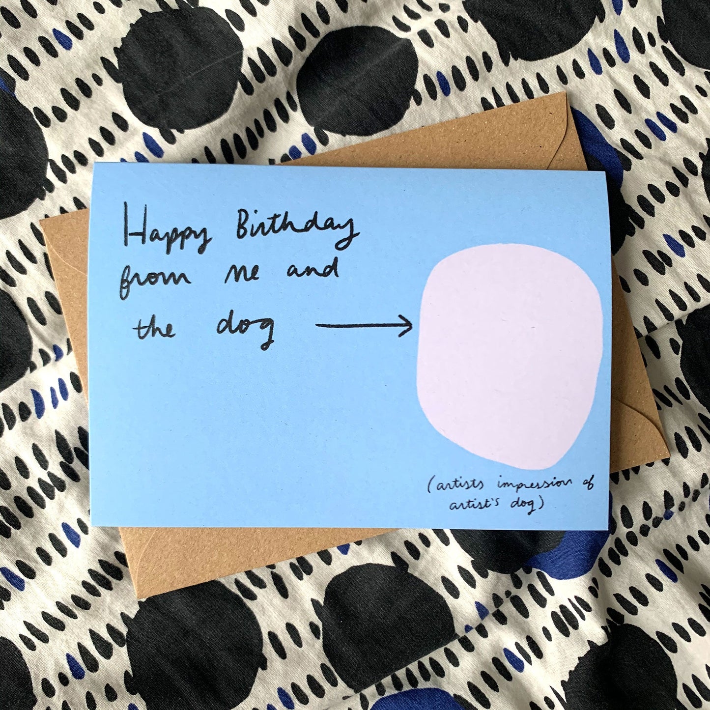 From me and The Dog card