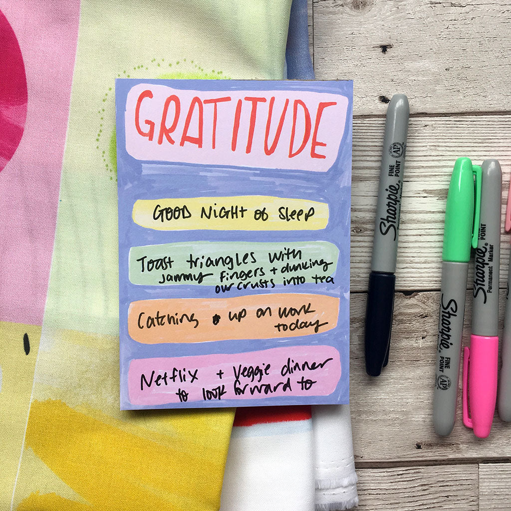 Desk Jotter: Gratitude