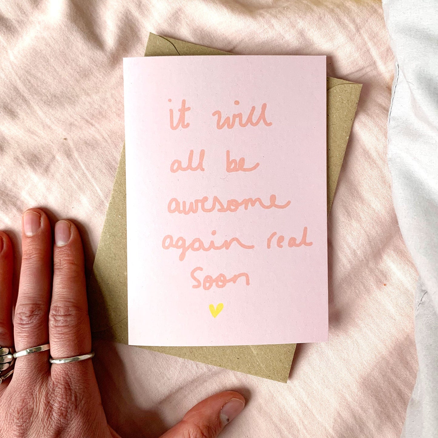 It will all be awesome again card