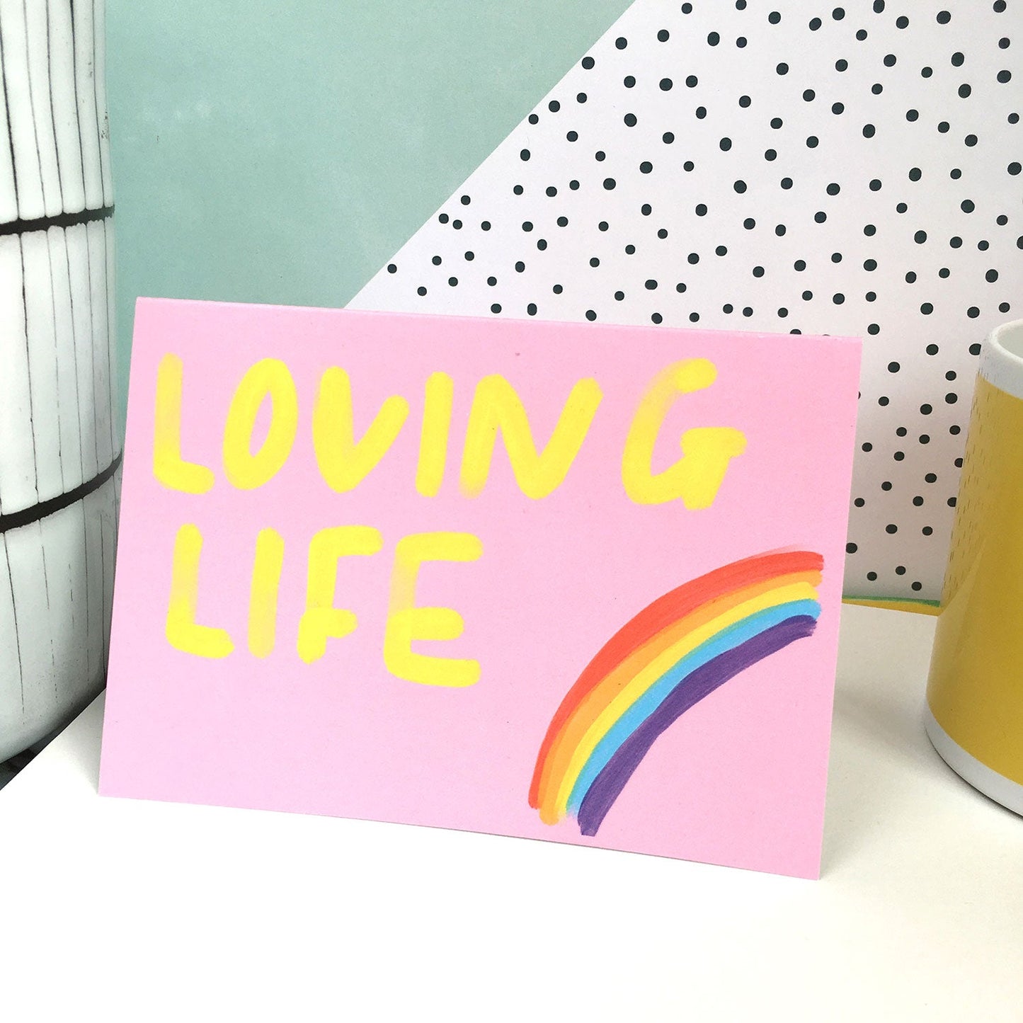 LOVING LIFE card