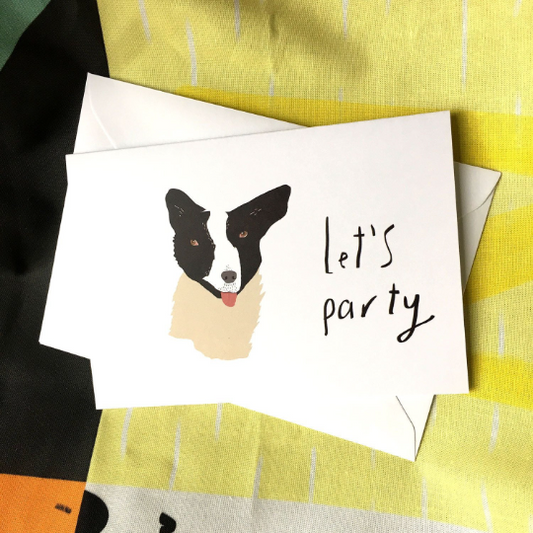 Let's Party dog