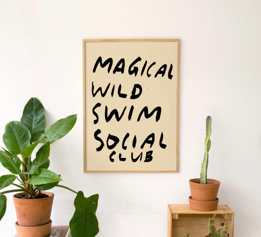 Print: Magical Wild Swim Social Club