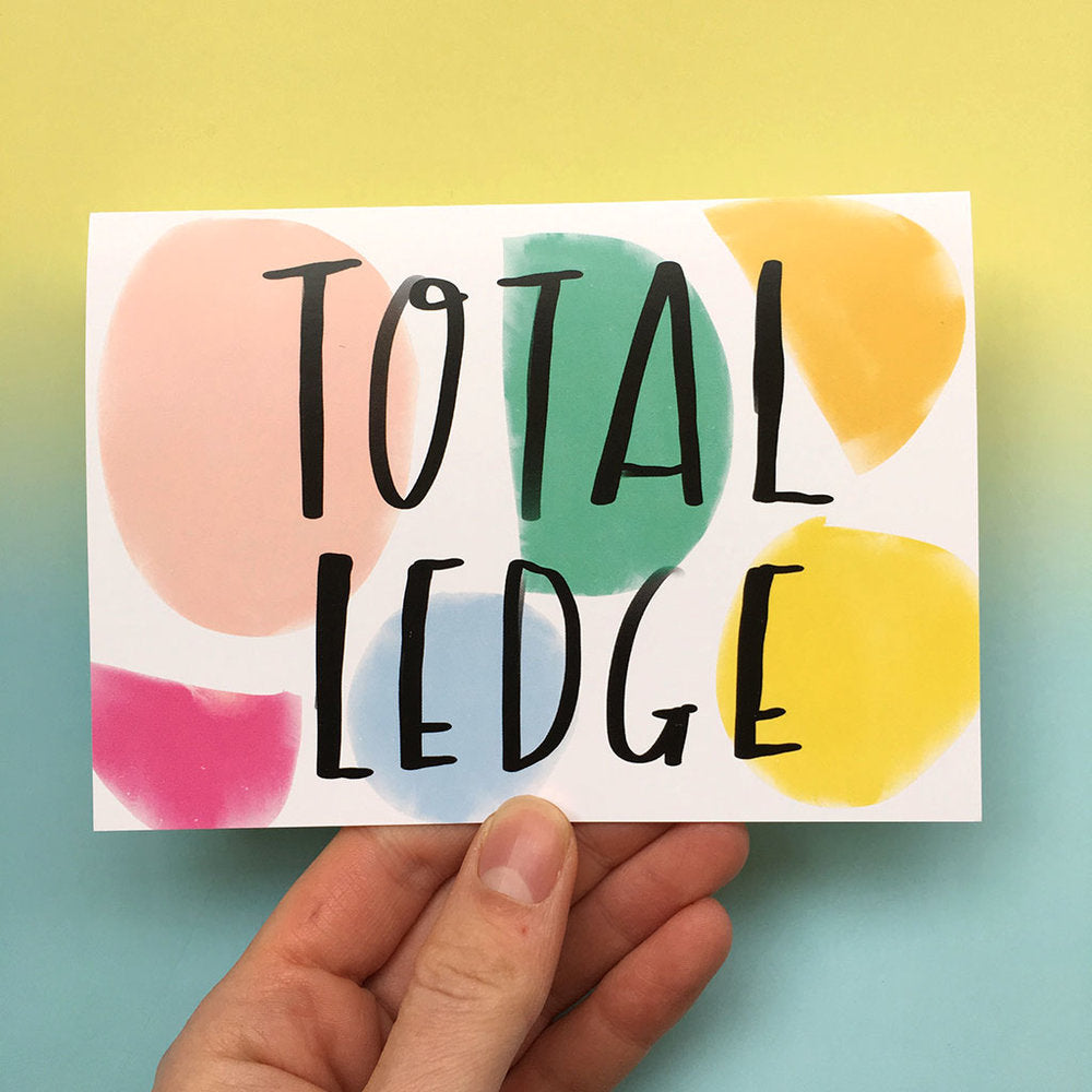 TOTAL LEDGE card