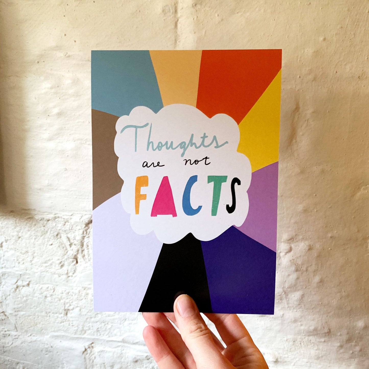 Thoughts are not facts print