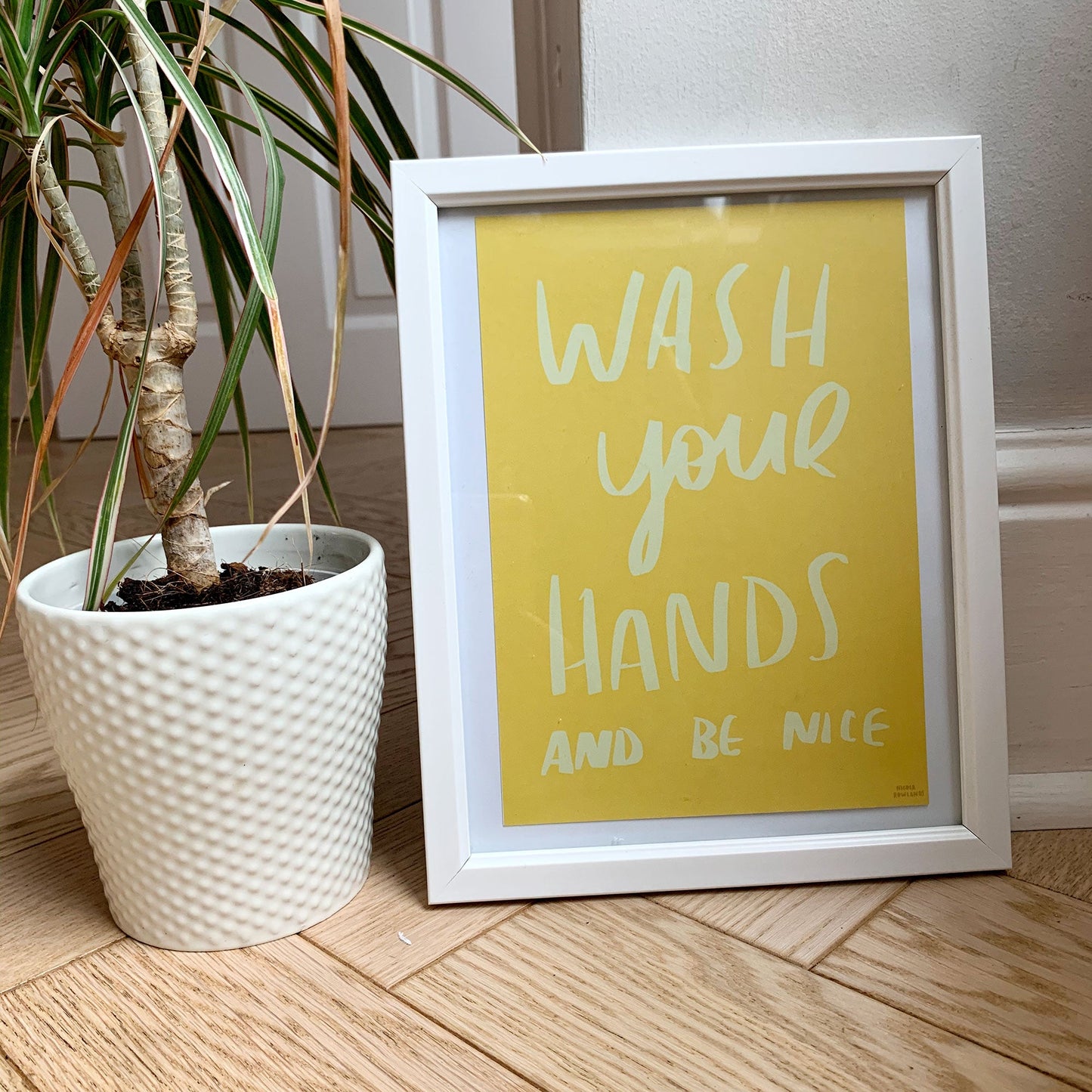 Wash your hands print