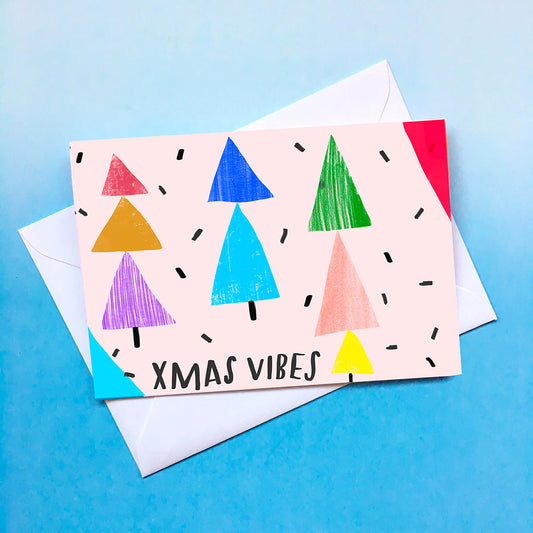XMAS VIBES card