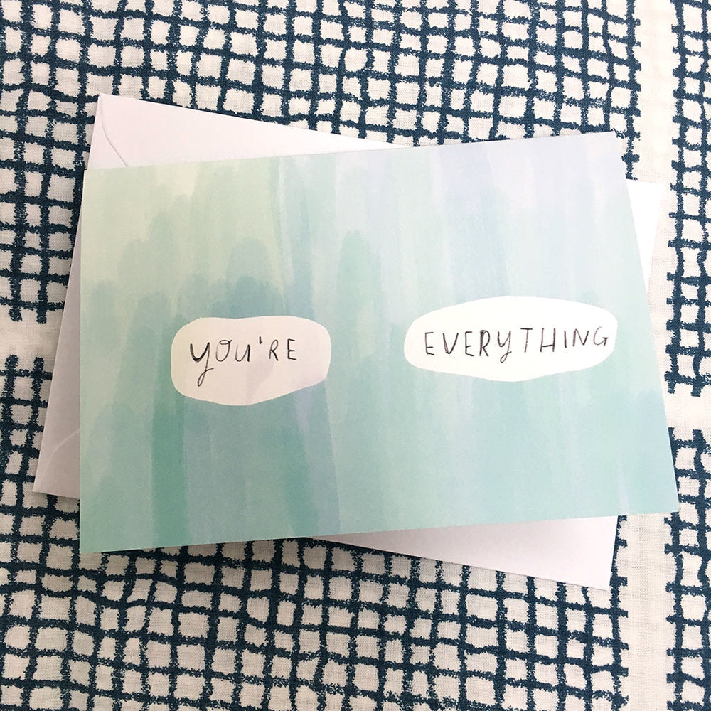 you're everything card