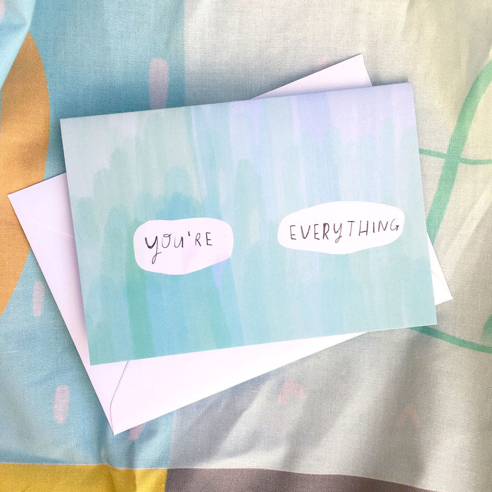 you're everything card