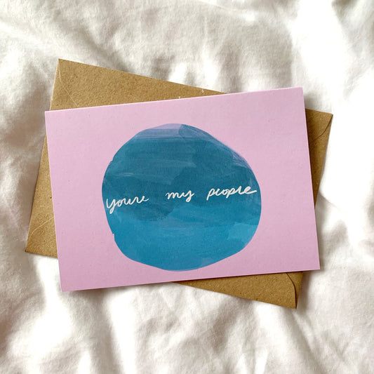You're my people card
