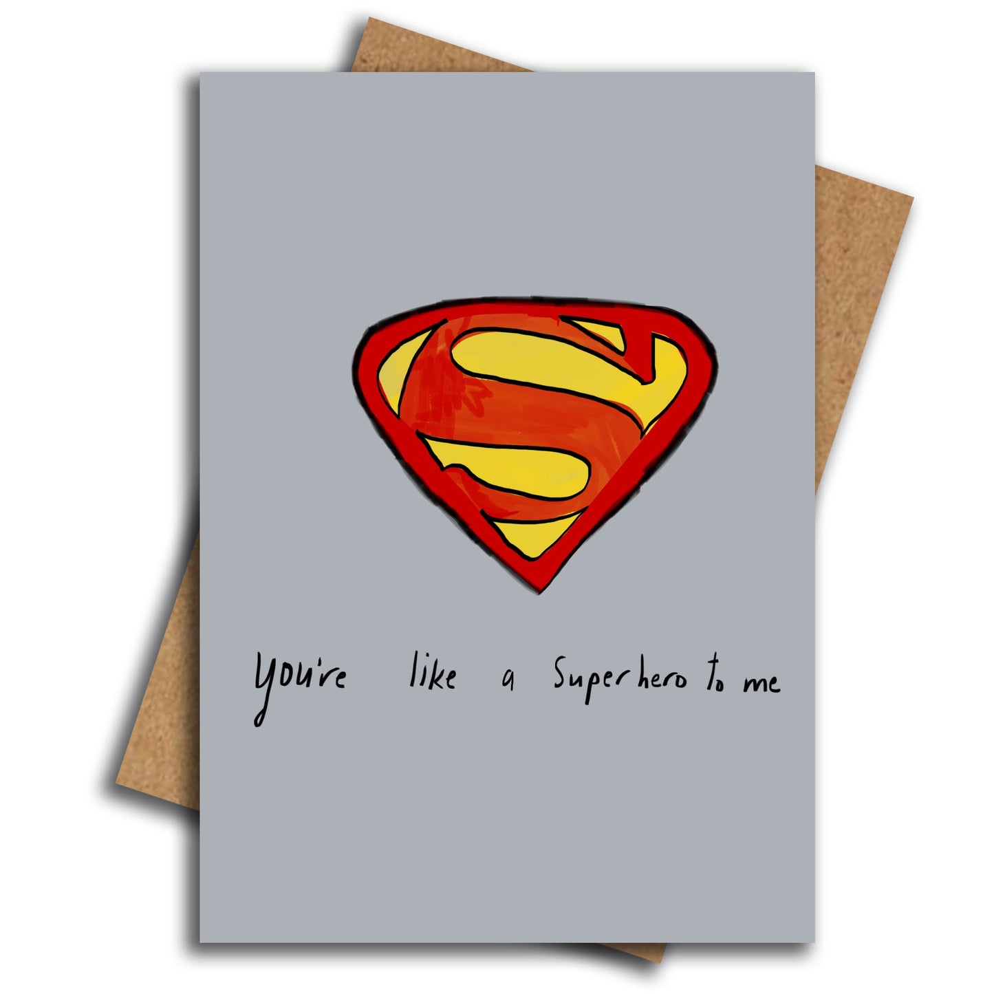 Superhero card