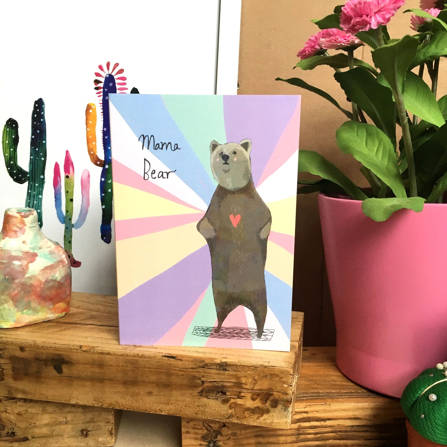 Mama bear card
