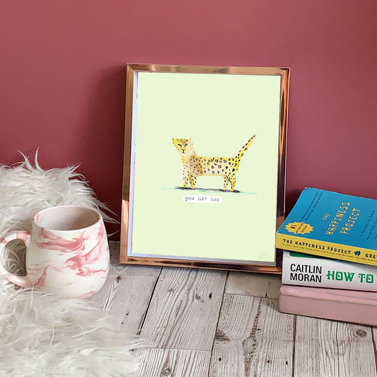 you got this leopard a4 print