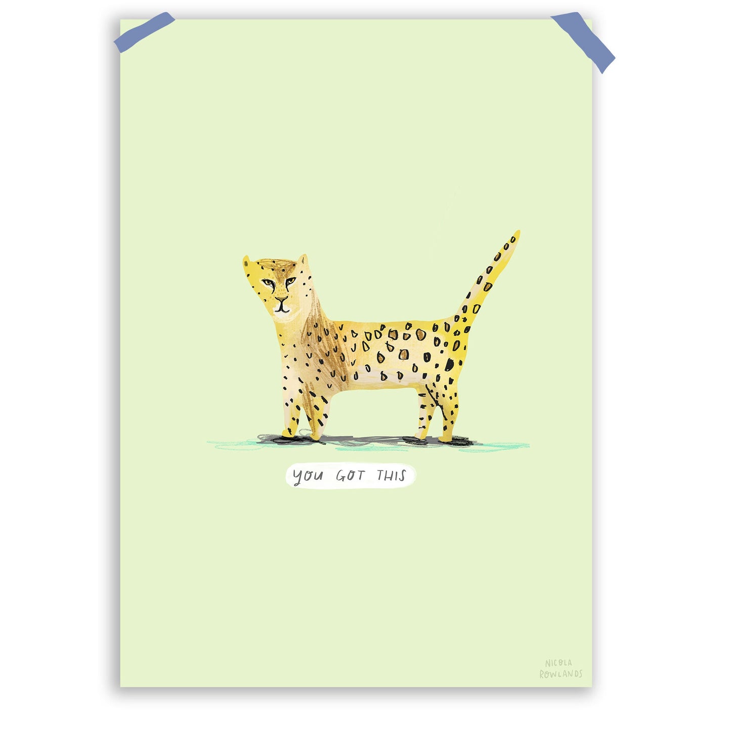 you got this leopard a4 print