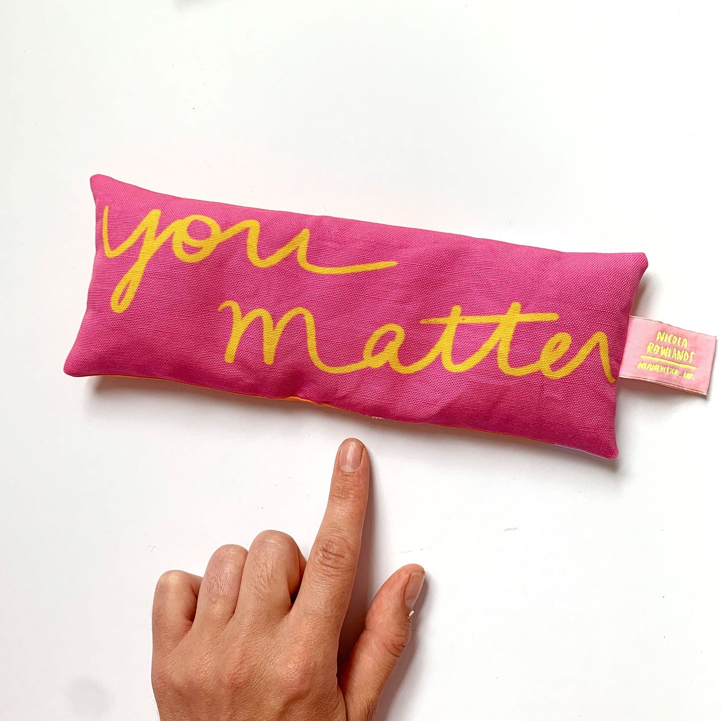 Handmade Lavender Bag: you matter
